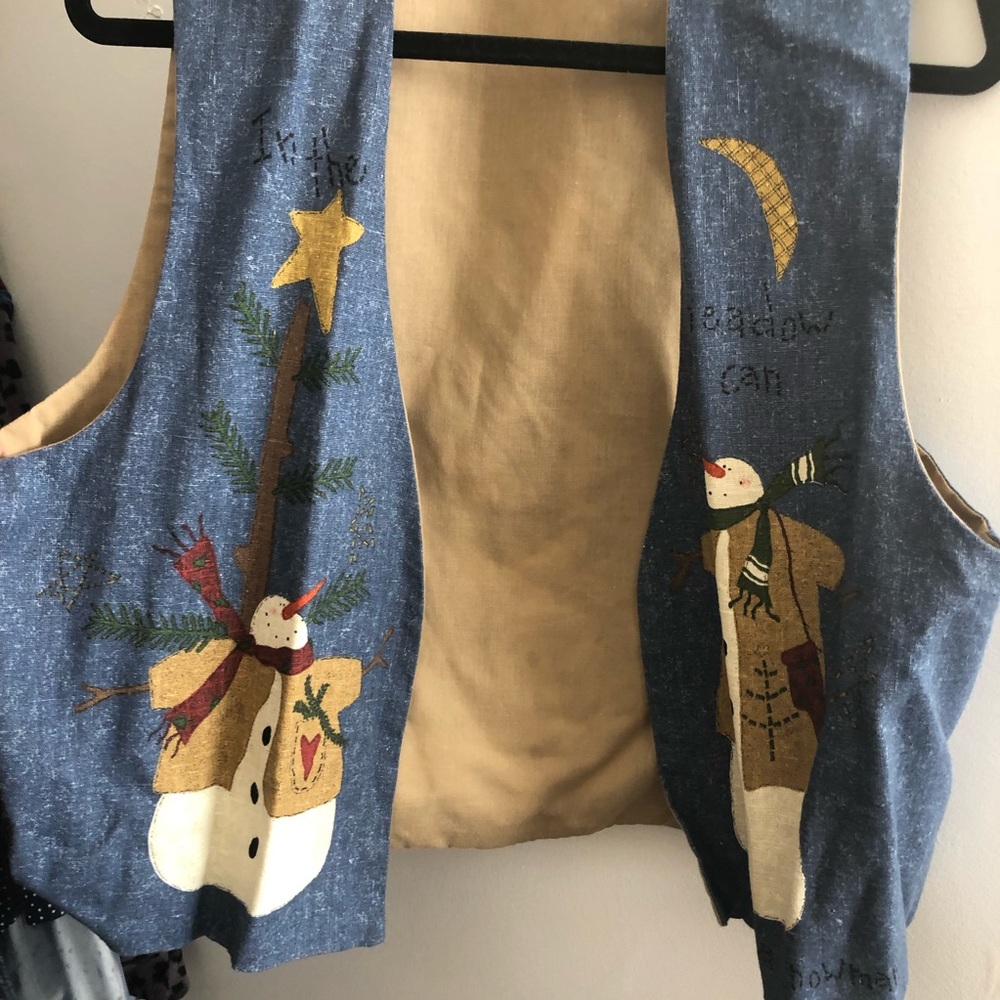 Handmade Holiday Vest